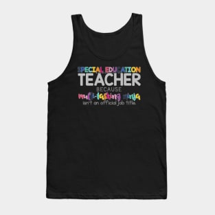 special education Tank Top